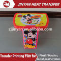 strong adhesive heat transfer thin plastic films